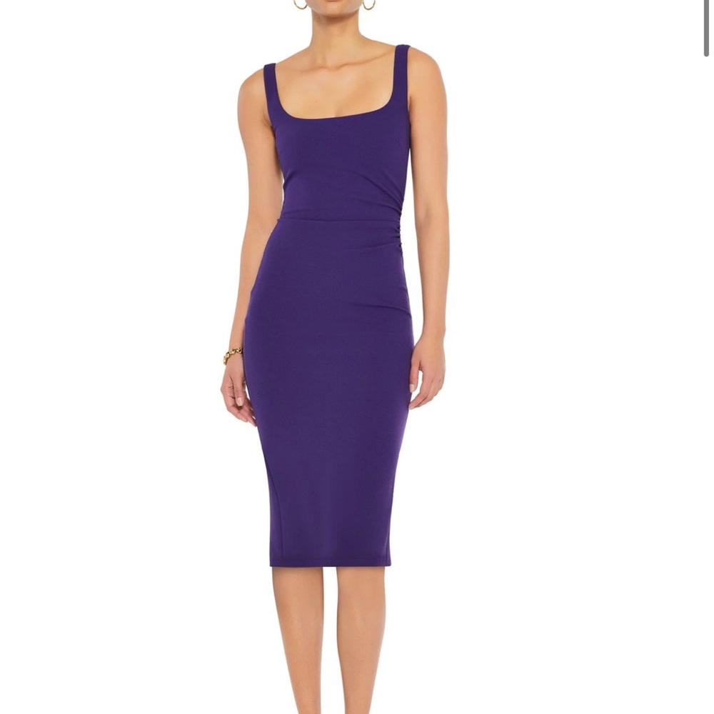 Nookie Purple Midi Dress